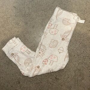 Garanimals Cream and Brown Patterned Kids Pants